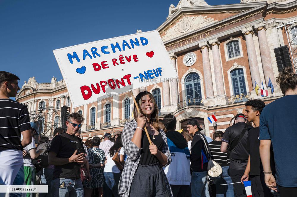 Welcome Ceremony For Paris 2024 Athletes - Toulouse
