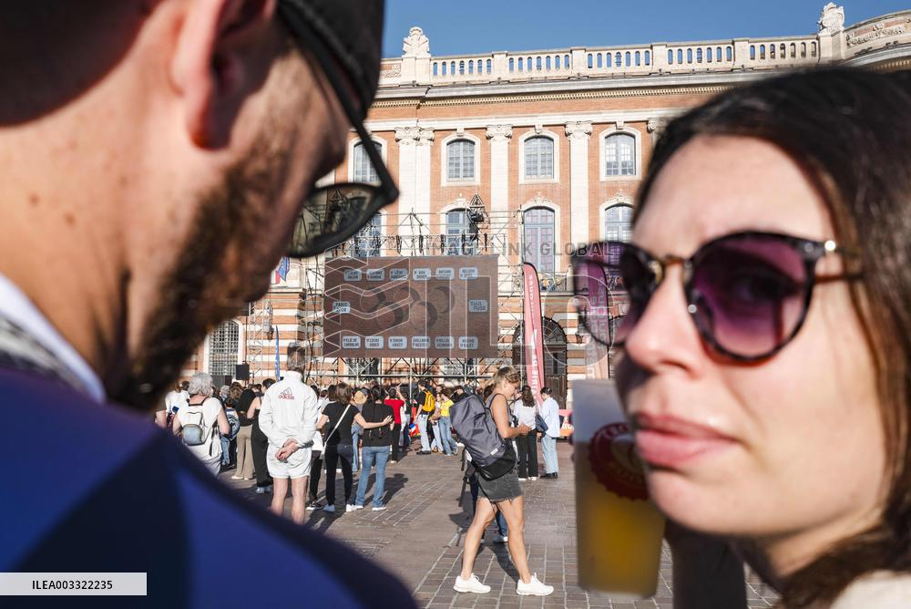 Welcome Ceremony For Paris 2024 Athletes - Toulouse