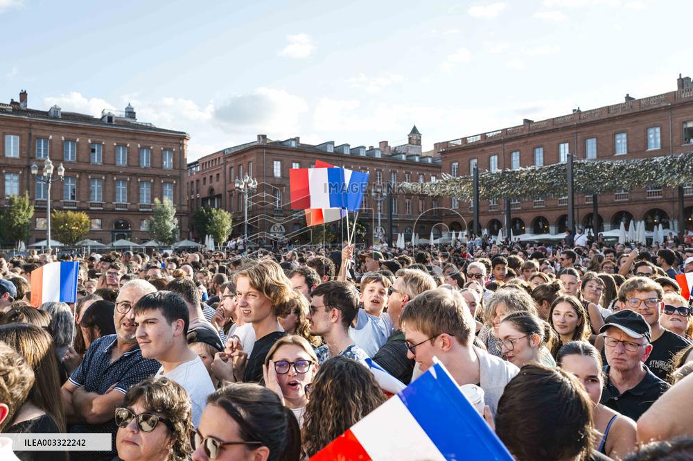 Welcome Ceremony For Paris 2024 Athletes - Toulouse