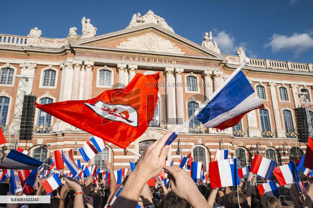 Welcome Ceremony For Paris 2024 Athletes - Toulouse