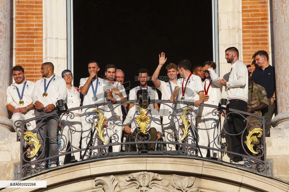 Welcome Ceremony For Paris 2024 Athletes - Toulouse