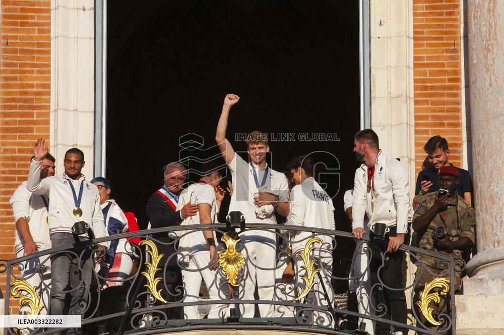 Welcome Ceremony For Paris 2024 Athletes - Toulouse