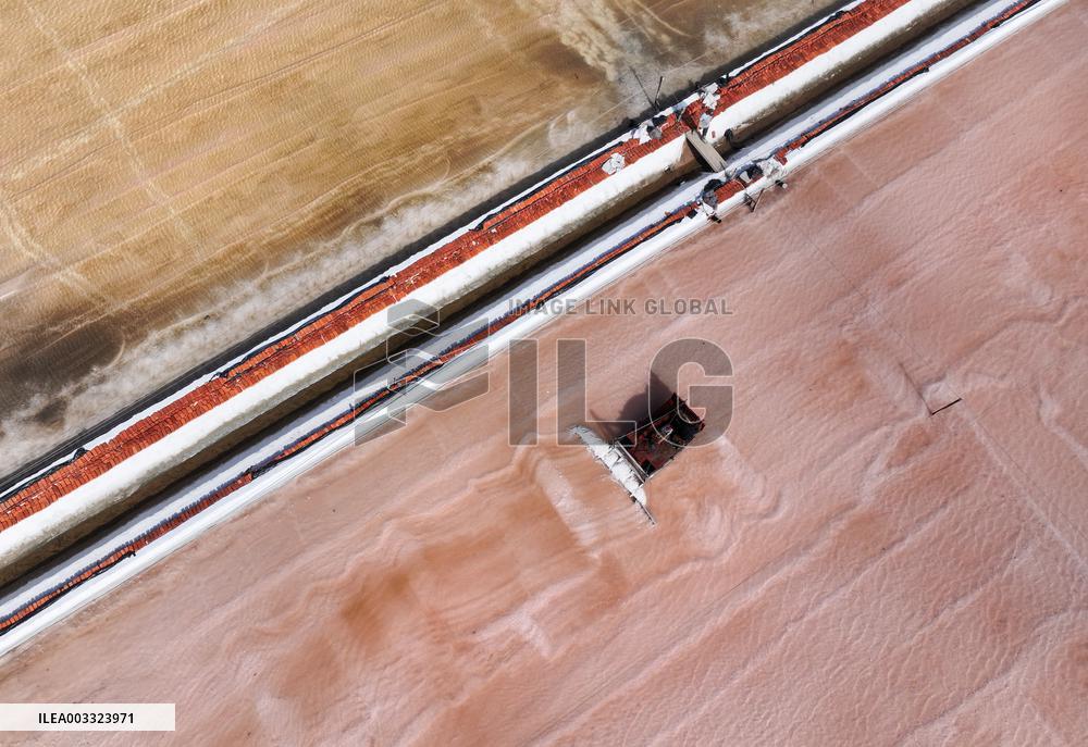 Guanxi Salt Farm in Lianyungang