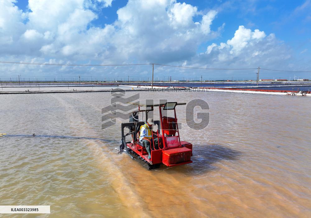 Guanxi Salt Farm in Lianyungang