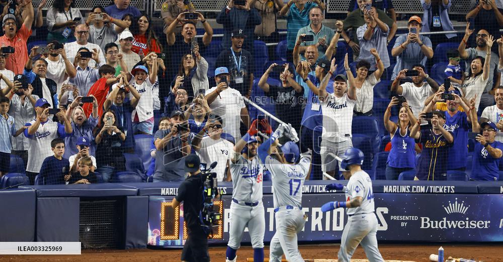 Baseball: Dodgers vs. Marlins