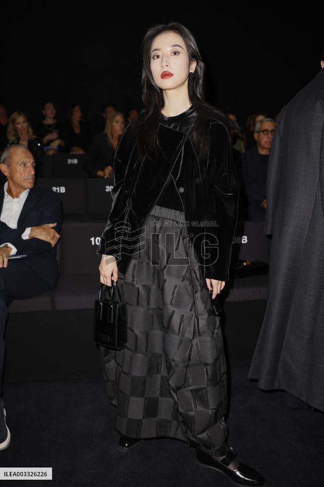 MFW - Emporio Armani Front Row