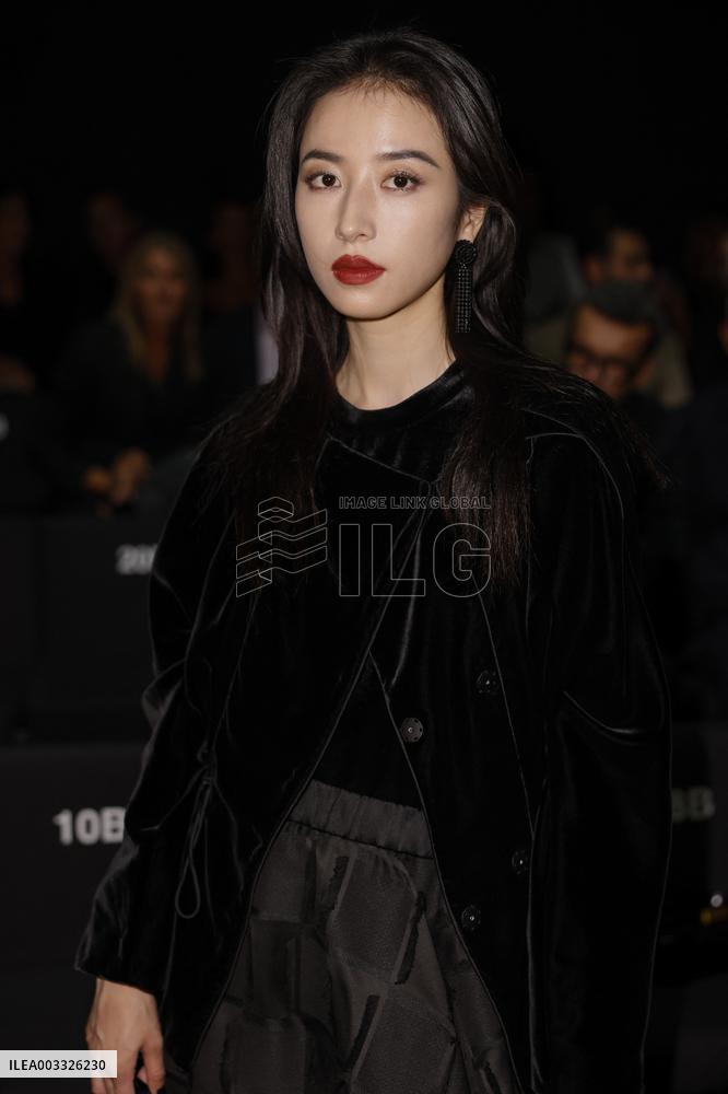 MFW - Emporio Armani Front Row