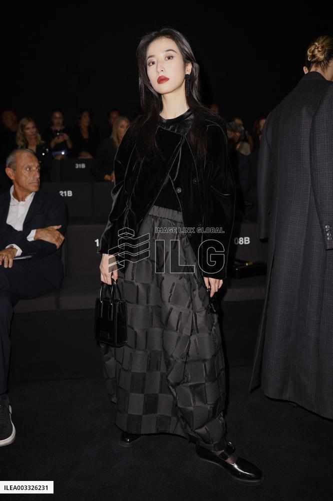 MFW - Emporio Armani Front Row