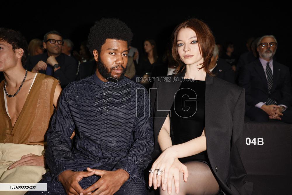 MFW - Emporio Armani Front Row