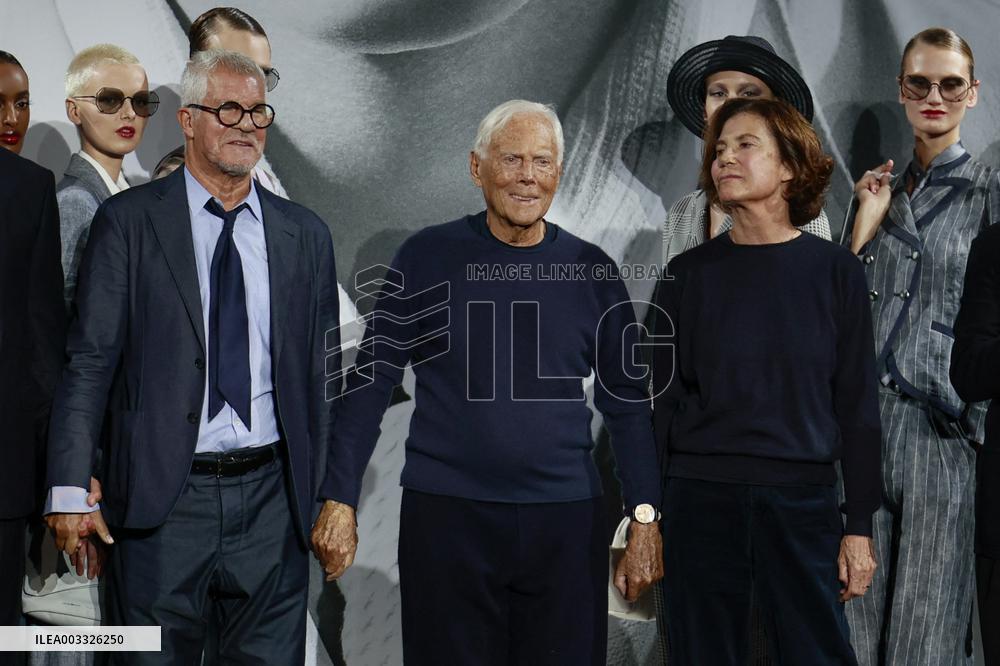 MFW - Emporio Armani Runway