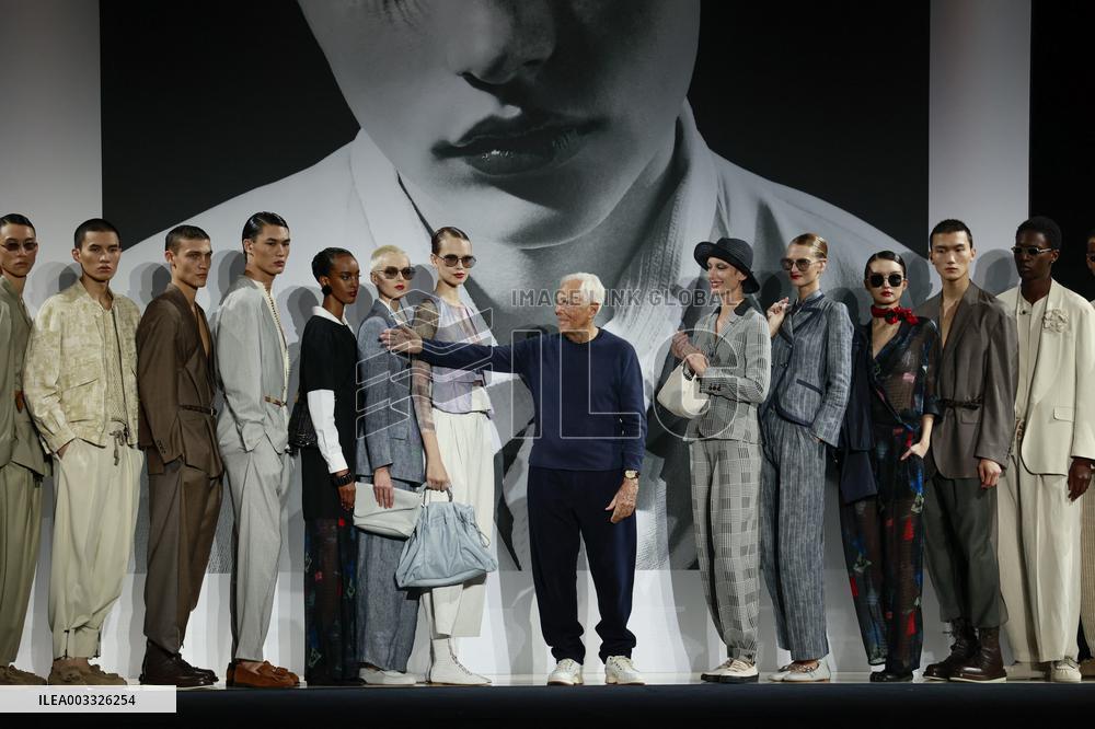 MFW - Emporio Armani Runway