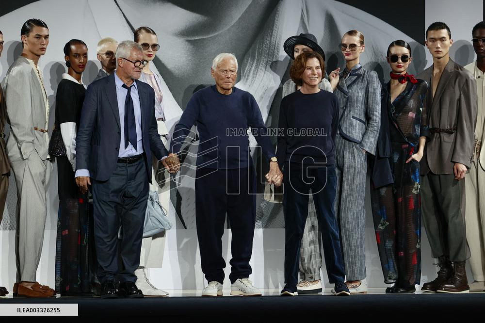 MFW - Emporio Armani Runway