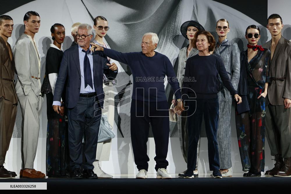MFW - Emporio Armani Runway