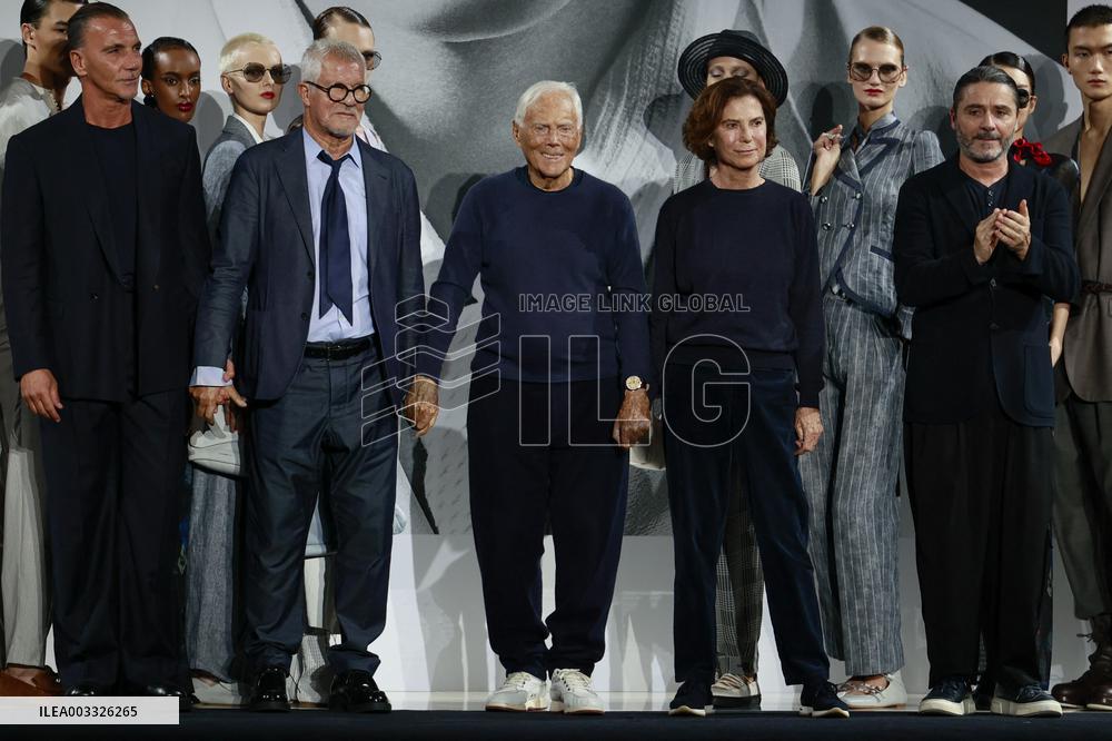 MFW - Emporio Armani Runway