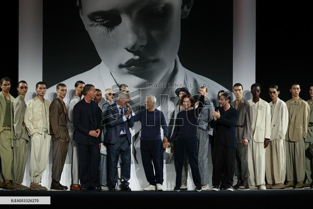MFW - Emporio Armani Runway