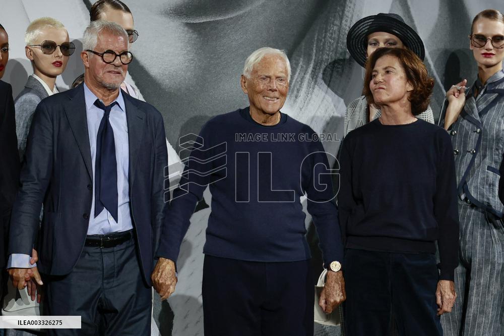 MFW - Emporio Armani Runway