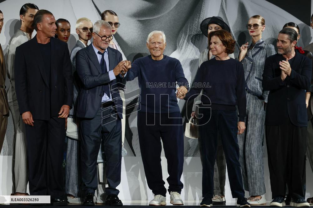 MFW - Emporio Armani Runway