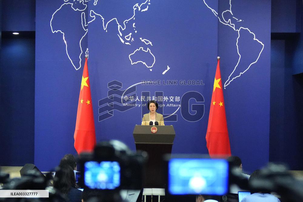 Chinese Foreign Ministry spokeswoman