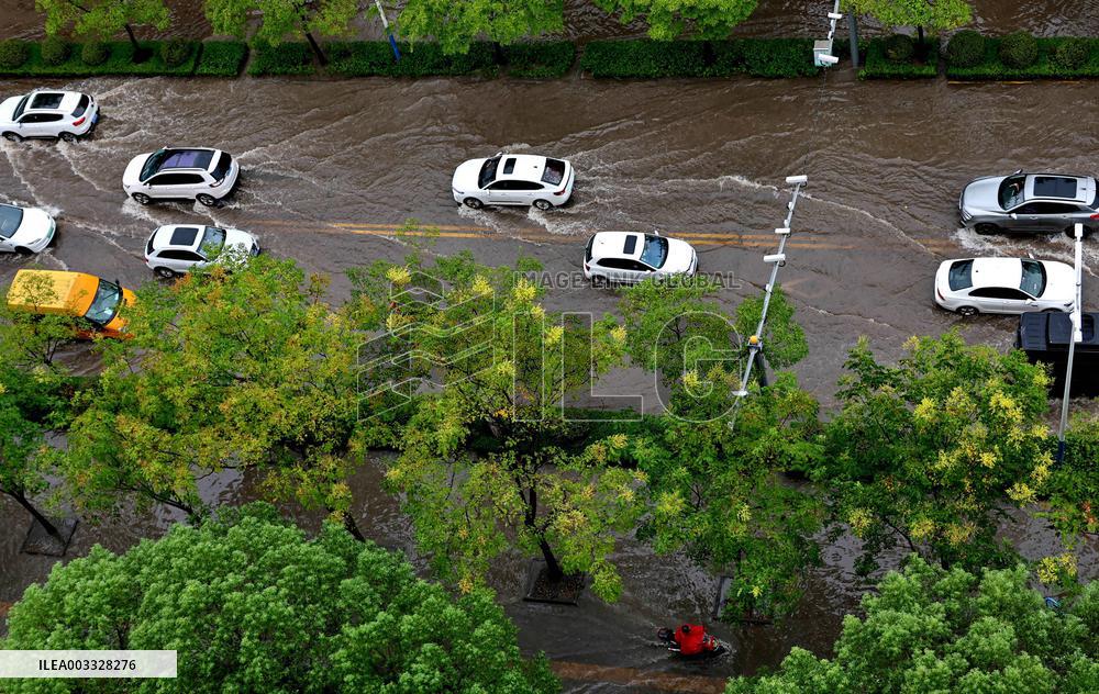 Typhoon Pulasan Floods Shanghai - China