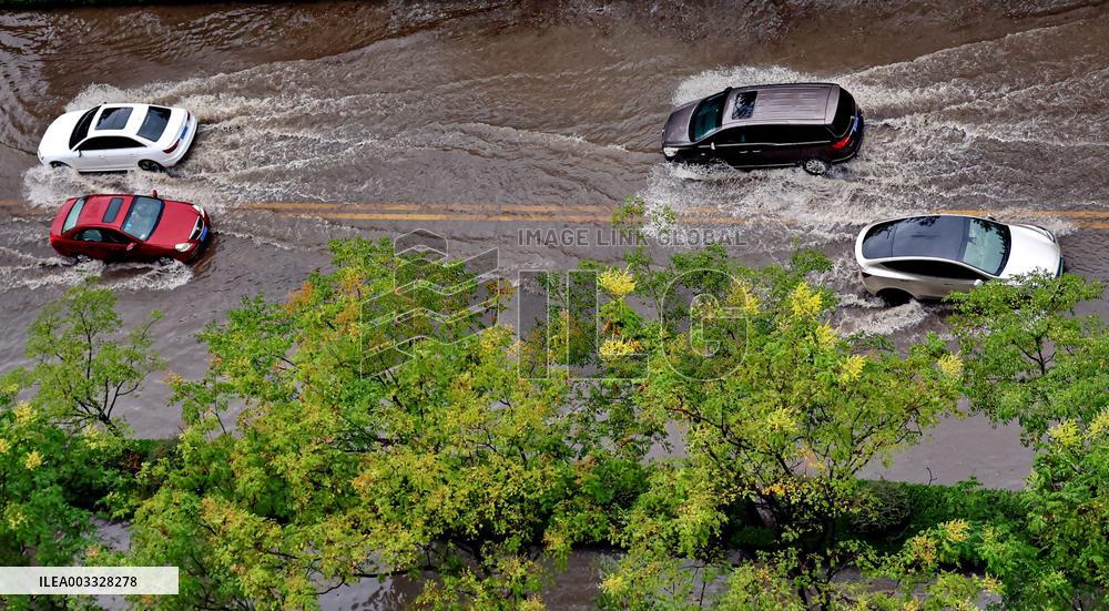 Typhoon Pulasan Floods Shanghai - China