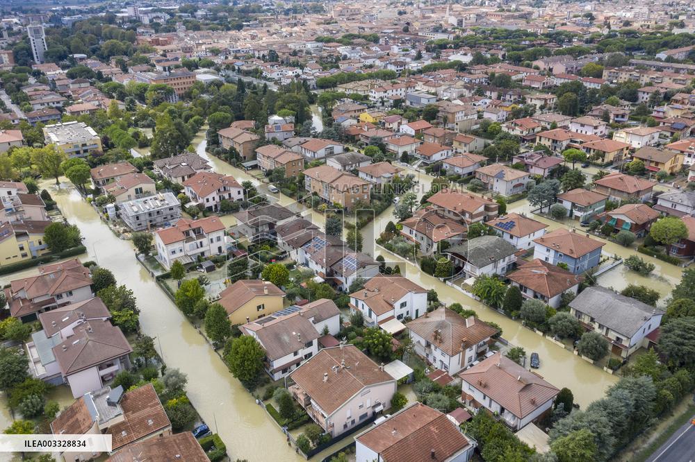 1000 Evacuated As Storm Boris Brings Flooding To Northern Italy