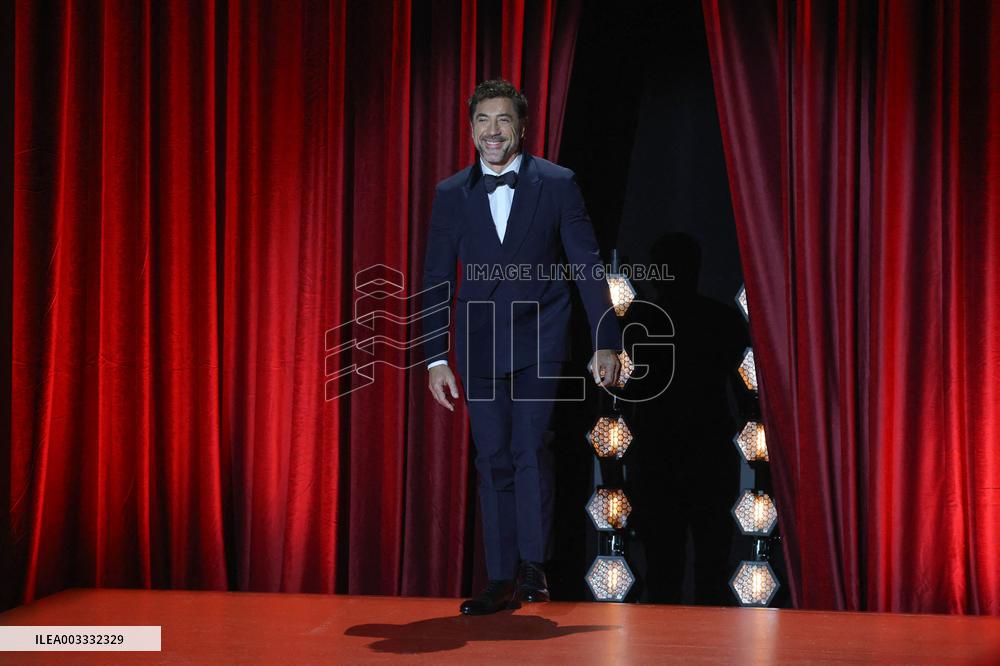 San Sebastian Festival - Javier Bardem Honored