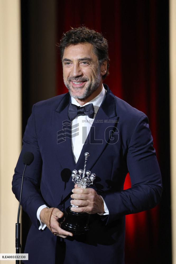 San Sebastian Festival - Javier Bardem Honored