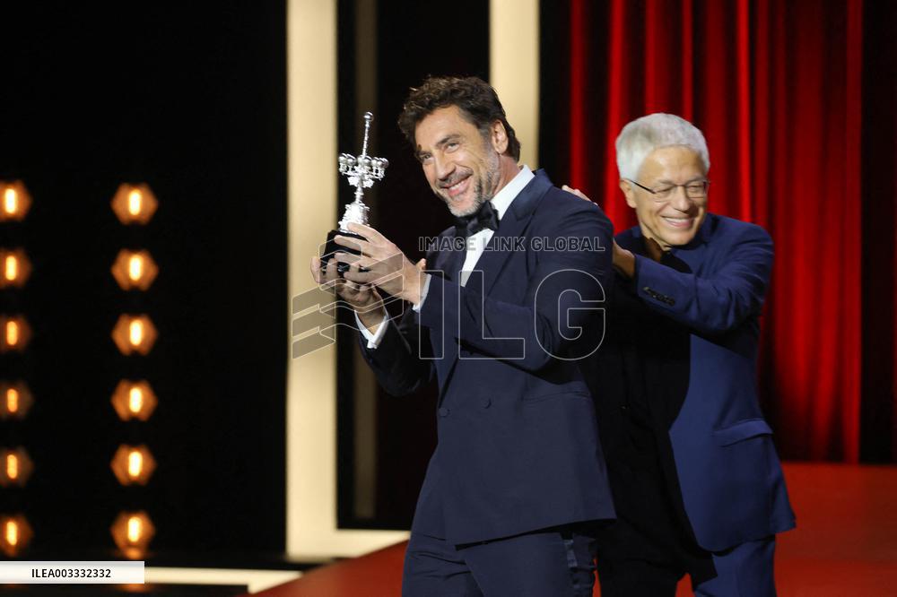 San Sebastian Festival - Javier Bardem Honored