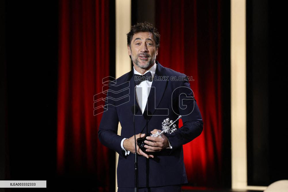 San Sebastian Festival - Javier Bardem Honored
