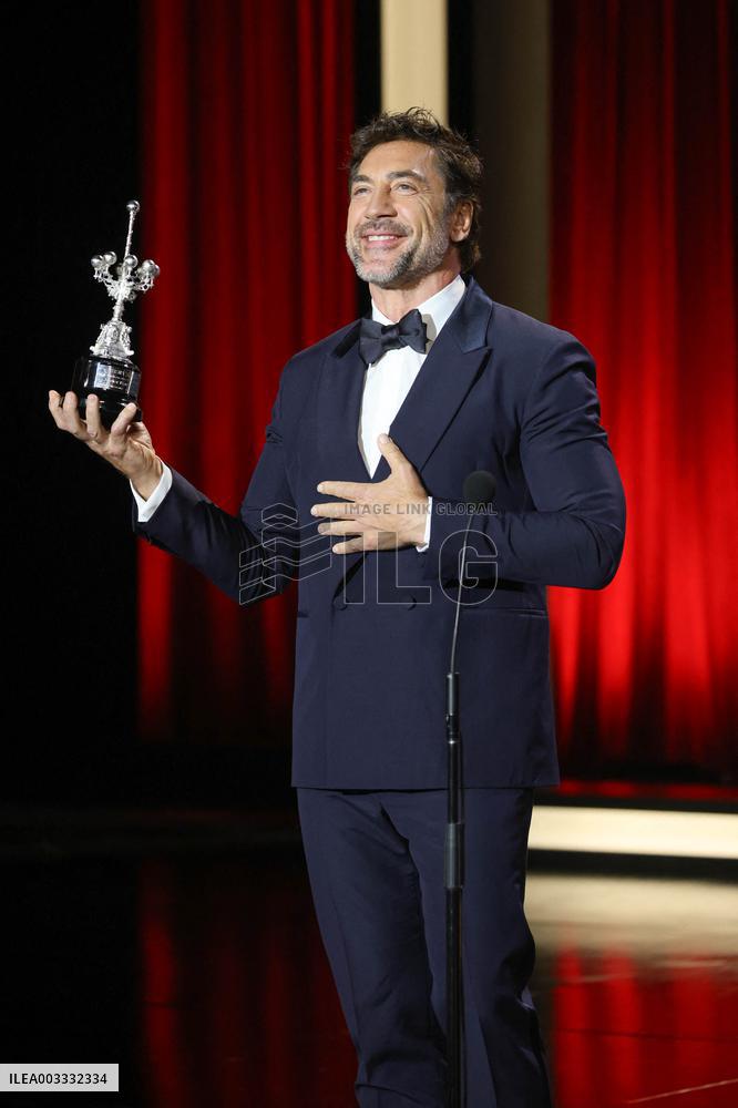 San Sebastian Festival - Javier Bardem Honored