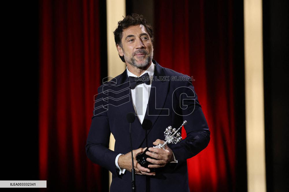 San Sebastian Festival - Javier Bardem Honored