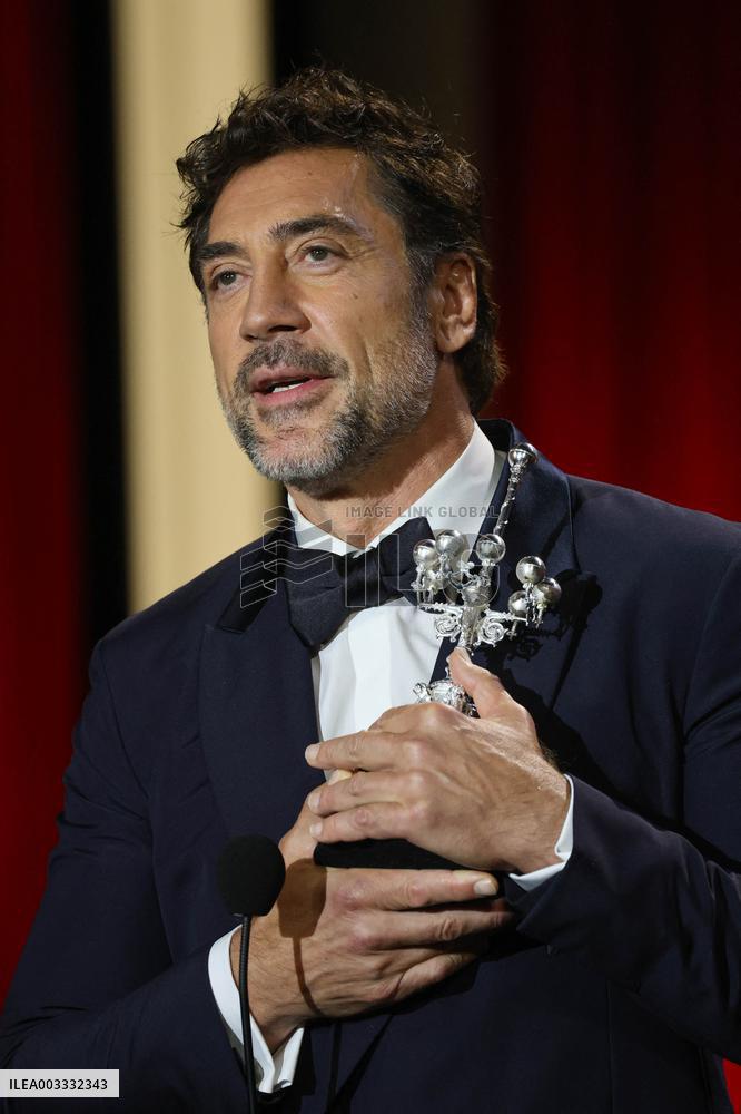 San Sebastian Festival - Javier Bardem Honored