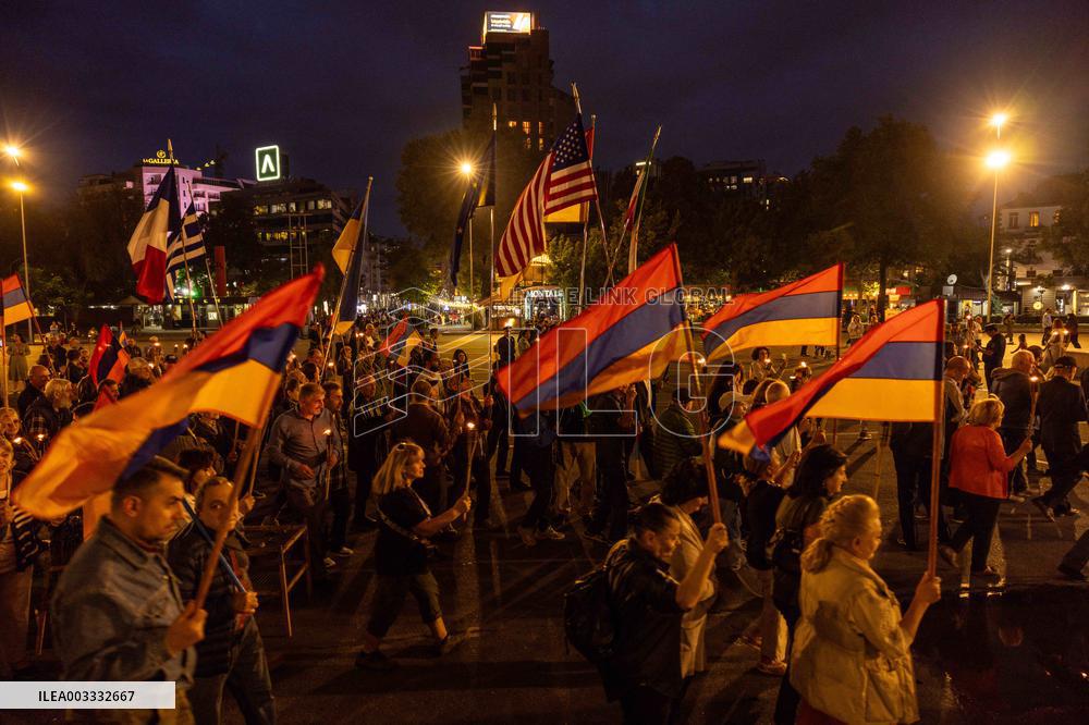 Ceasefire First Anniversary Protest - Yerevan