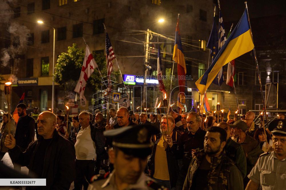 Ceasefire First Anniversary Protest - Yerevan