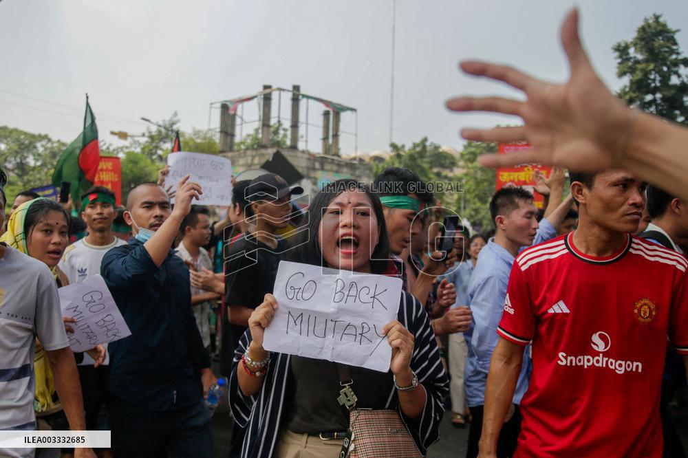 Indigenous Community Protest - Dhaka