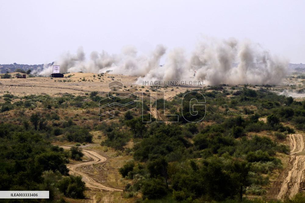 India-USA Joint Military Exercise YUDH ABHYAS-2024 in Rajasthan - India