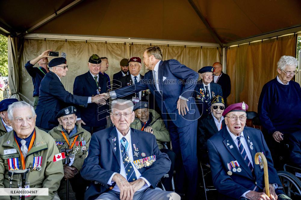 Memorial meeting on the Ginkelse Heide in Ede - Netherlands