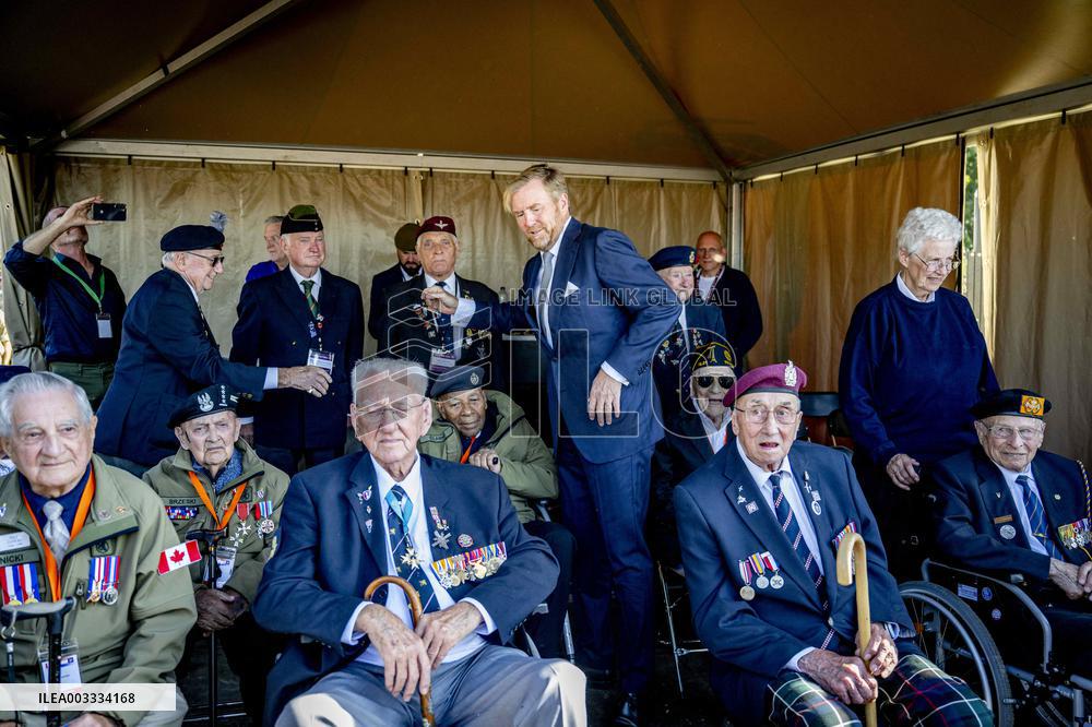 Memorial meeting on the Ginkelse Heide in Ede - Netherlands