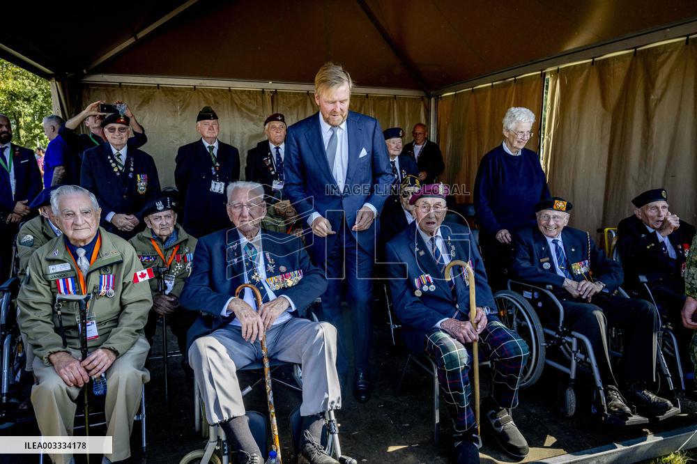 Memorial meeting on the Ginkelse Heide in Ede - Netherlands