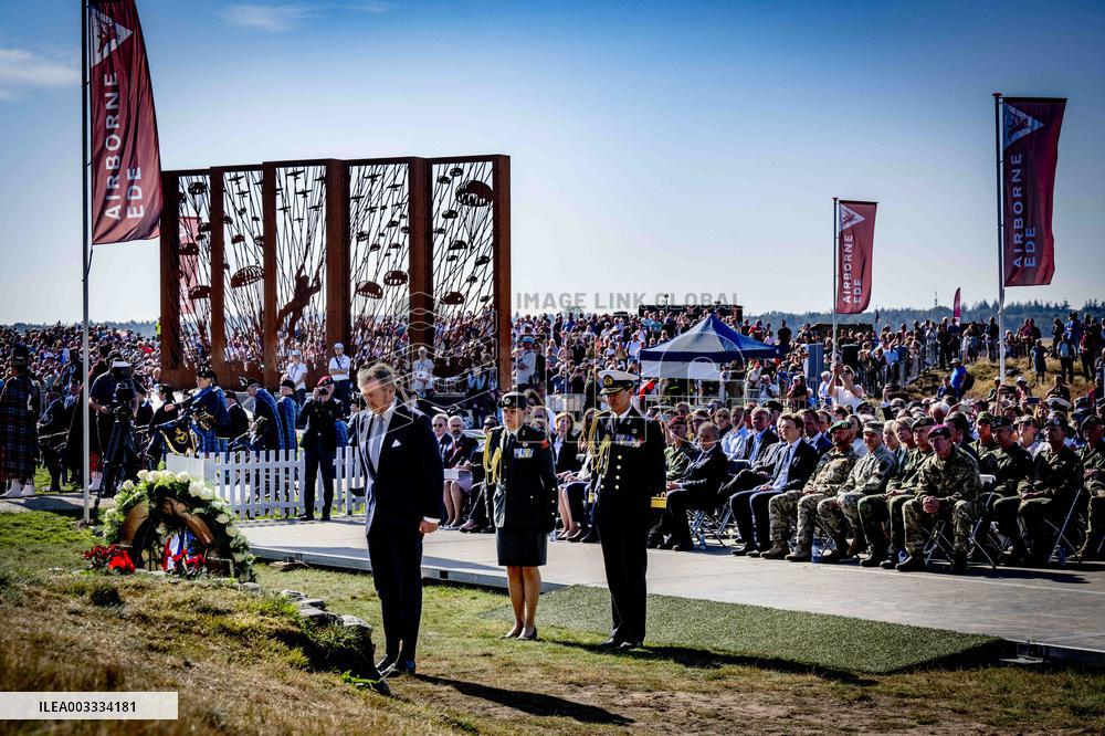 Memorial meeting on the Ginkelse Heide in Ede - Netherlands