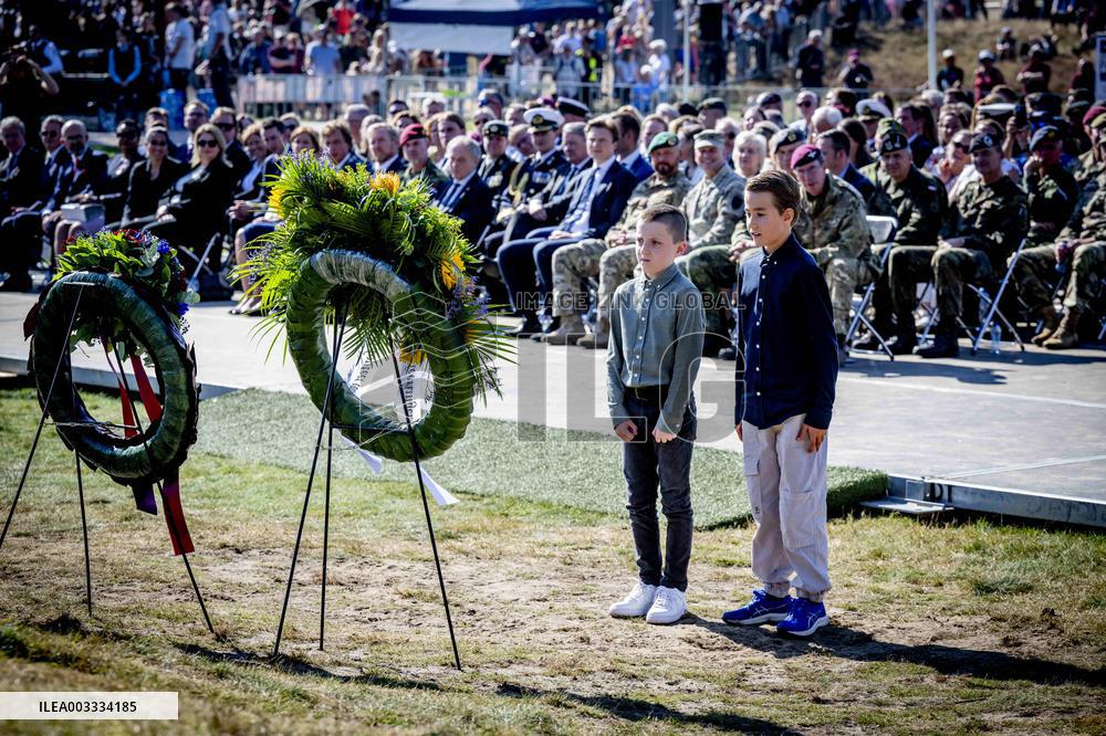 Memorial meeting on the Ginkelse Heide in Ede - Netherlands