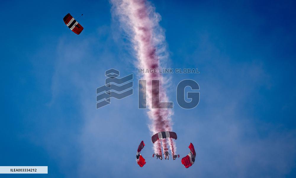 Memorial meeting on the Ginkelse Heide in Ede - Netherlands