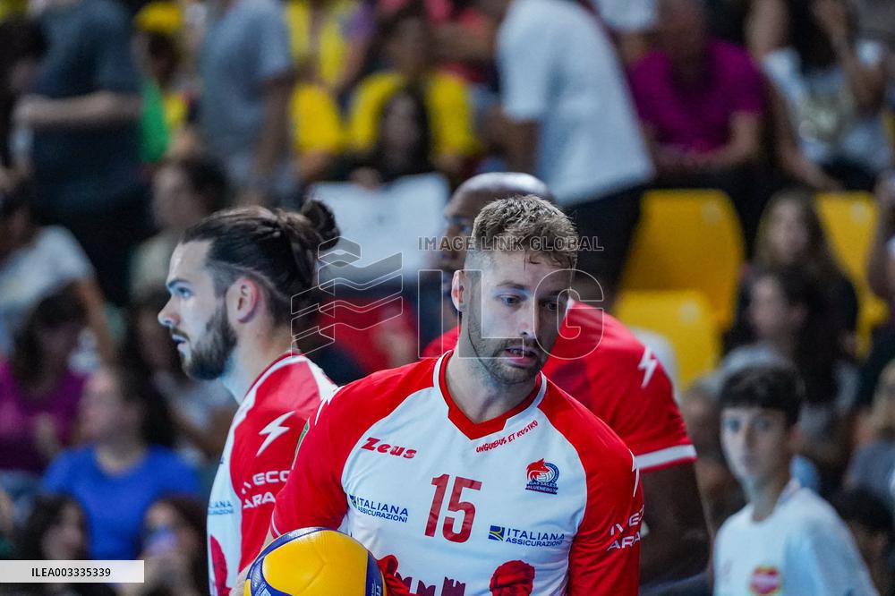 VOLLEY - Supercoppa Maschile - Sir Susa Vim Perugia vs Gas Sales Bluenergy Piacenza