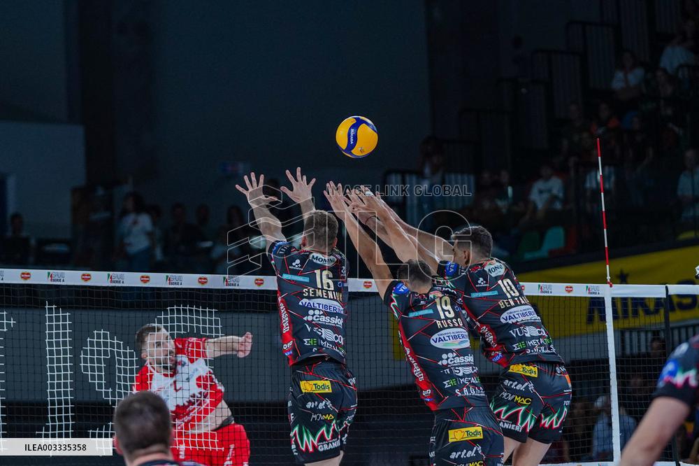 VOLLEY - Supercoppa Maschile - Sir Susa Vim Perugia vs Gas Sales Bluenergy Piacenza