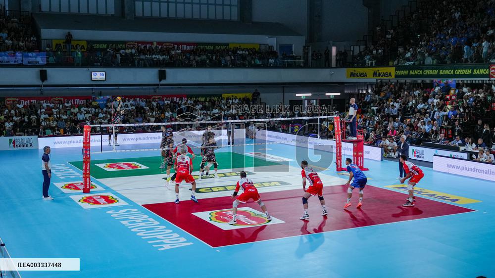 VOLLEY - Supercoppa Maschile - Sir Susa Vim Perugia vs Gas Sales Bluenergy Piacenza