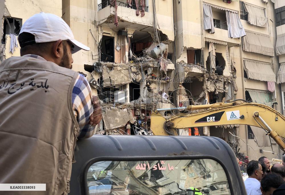 Israel's Strike On Beirut Killed 37 - Lebanon