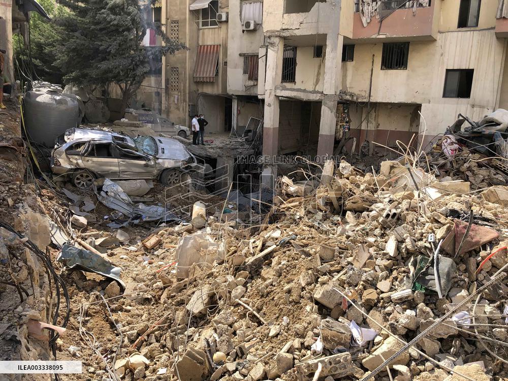 Israel's Strike On Beirut Killed 37 - Lebanon