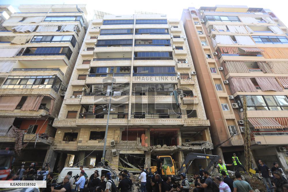 Israel's Strike On Beirut Killed 37 - Lebanon
