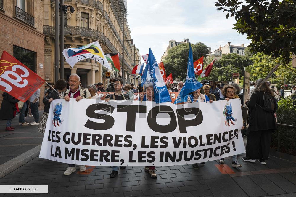International Day of Peace Rally in Toulouse