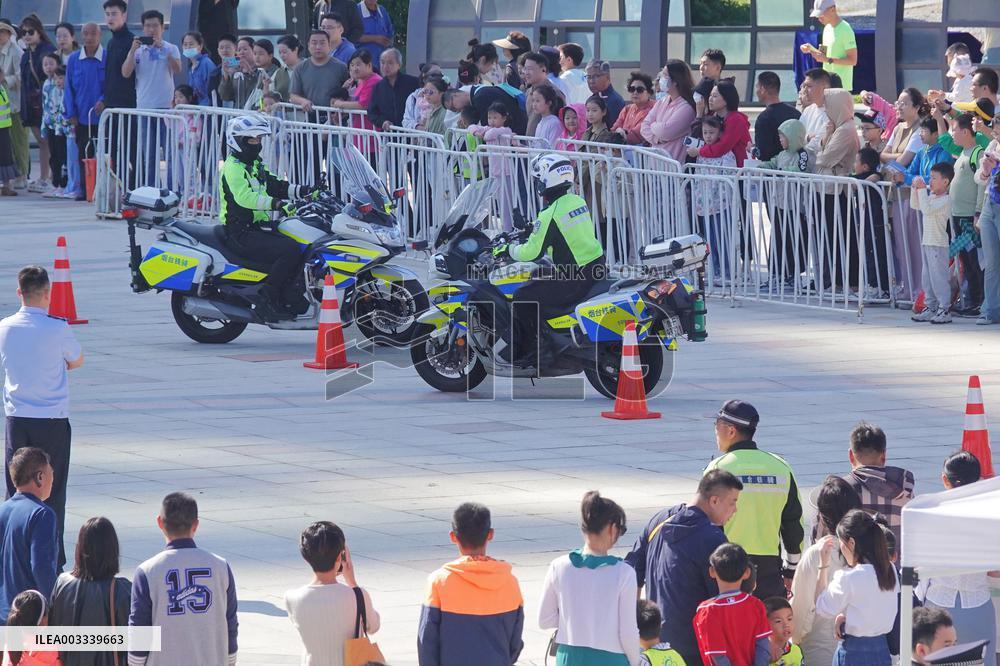 Police Camp Open Day in Yanta